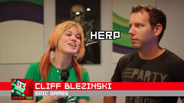 Interview: OMG I interviewed Cliffy B: Fangirl edition