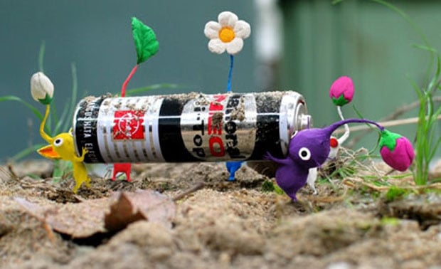 Watch Pikmin transfer a DSiWare game to the 3DS
