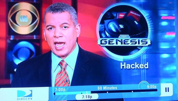 CBS: SEGA Genesis got hacked!