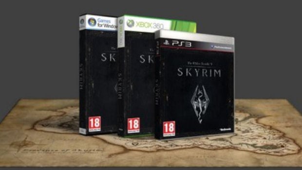 Pre-order Skyrim and get a real-life map