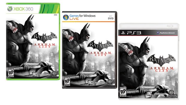 Batman: Arkham City logo gets punched on game's box art