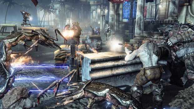 Spoiler warning: non-final build of Gears of War 3 leaked