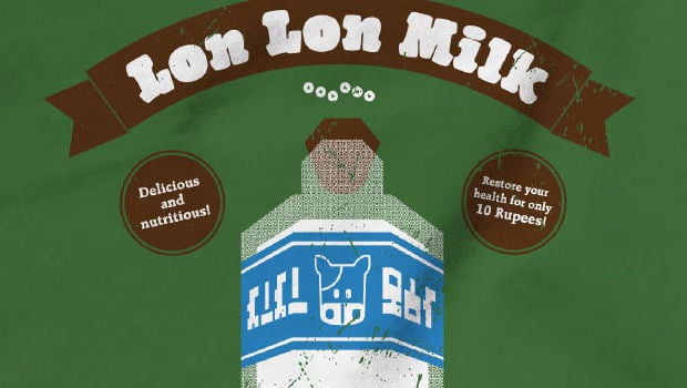 Lon Lon Milk, now in T-shirt form