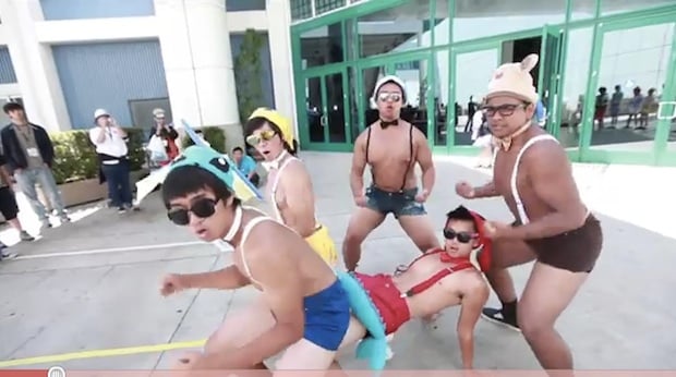 I'm sorry about this: Pokemen at Anime Expo