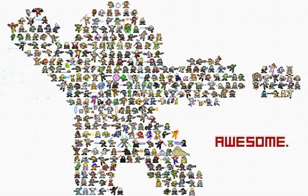 Megamalgamation: 375 iconic Mega Men