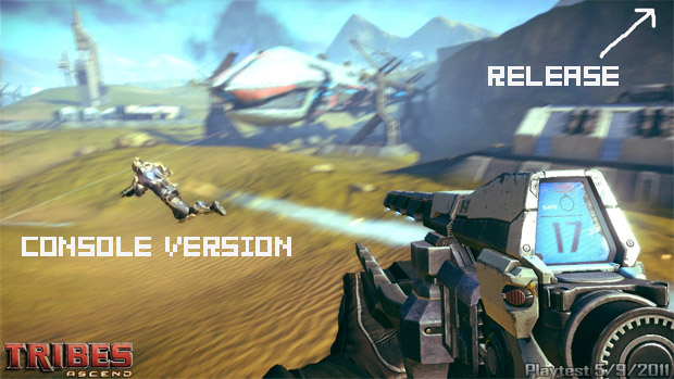 No console version of Tribes: Ascend this year