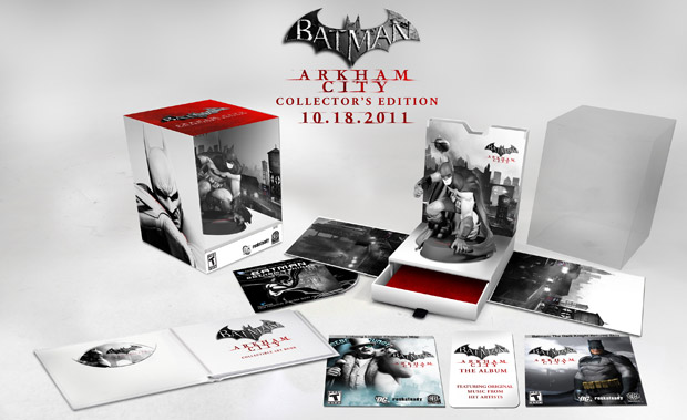 Batman: Arkham City collector's edition in picture form