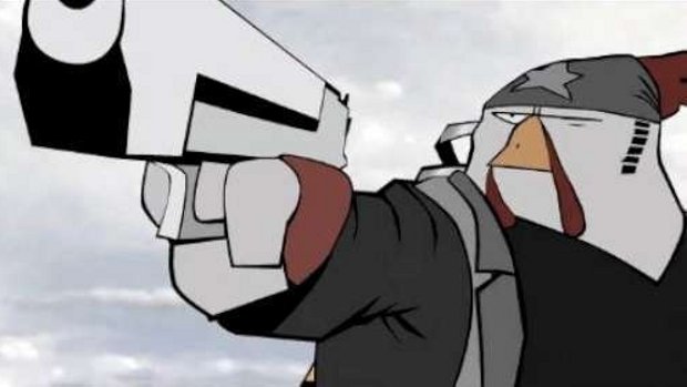 Rocketbirds: overthrow the penguins on PSN