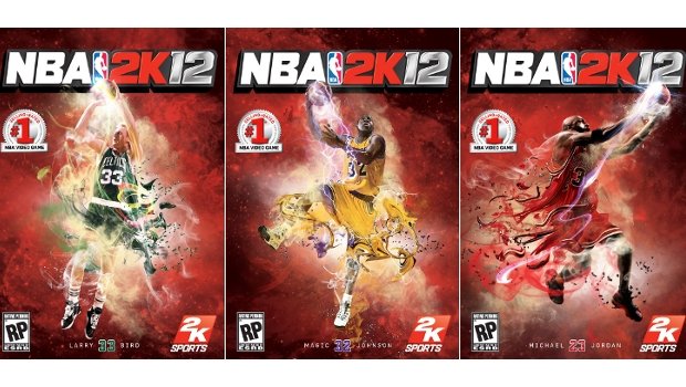 NBA 2K12 cover athletes revealed: Jordan, Magic, and Bird