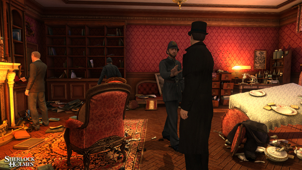 Sherlock Holmes reveals himself in 4 new screenshots