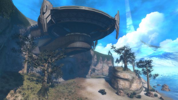 This is Halo: Anniversary with the prettier graphics