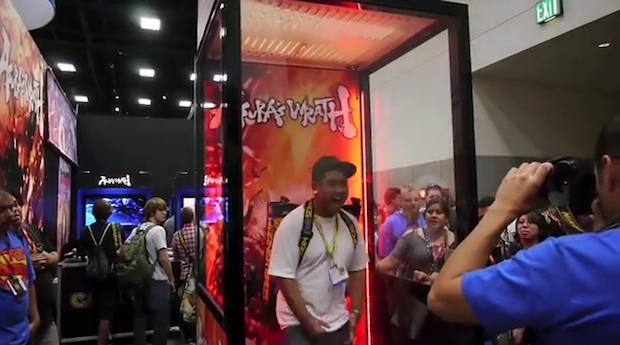 SDCC: Release your rage at Asura's Wrath scream booth