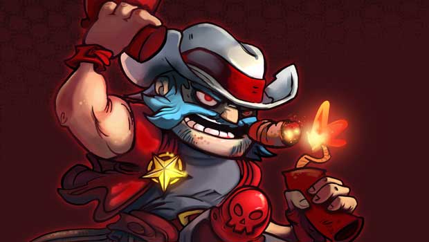 Awesomenauts' Sheriff Lonestar kicks ass, chews tobacco