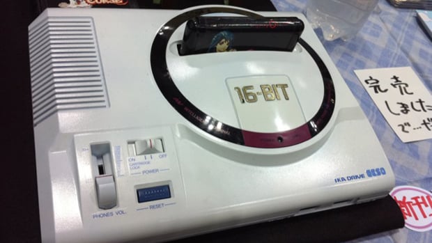 Behold this custom squid girl Sega Genesis!