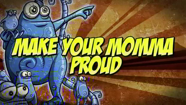 Peggle meets child abuse in Kickin Momma