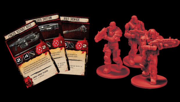 Gears of War: The Board Game arrives next month
