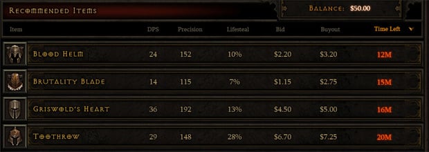 Blizzard is bringing real-money auctions to Diablo III