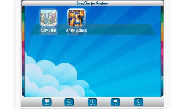 GameBox app for iPad lets you play Facebook games