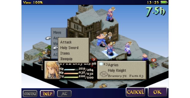 Final Fantasy Tactics out for iOS today, iPad this month