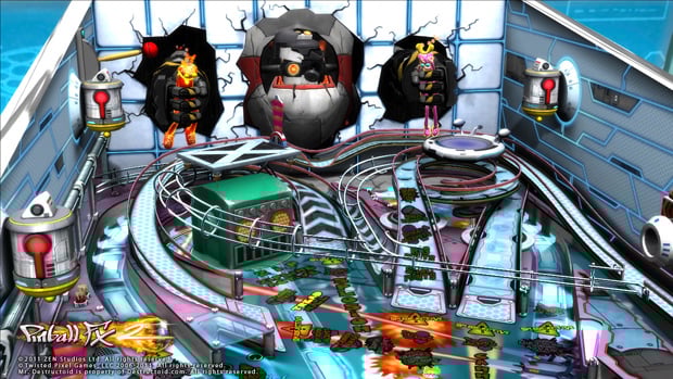 New images of Pinball FX2's Ms. Splosion Man table