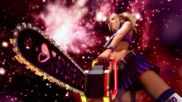Lollipop Chainsaw looks how its name sounds