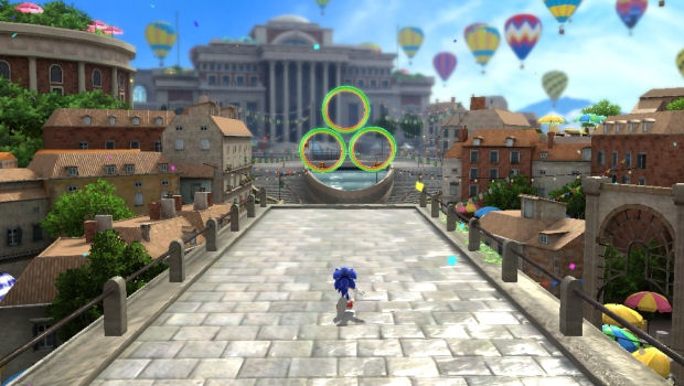 Sonic Generations trailer and screens run on rooftops