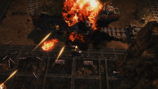 Renegade Ops screens and art are good to look at