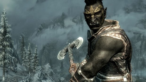 All races, both genders in The Elder Scrolls V: Skyrim