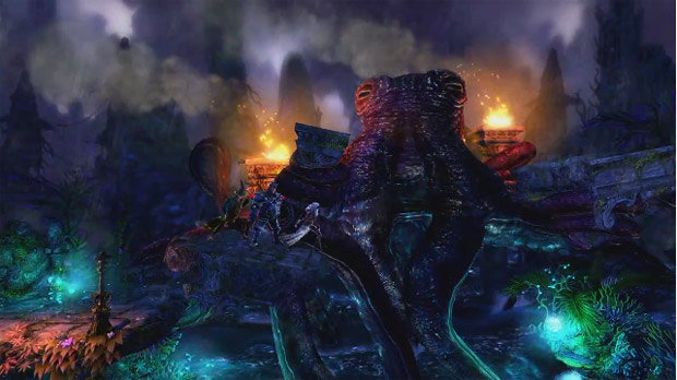 Trine 2's co-op shown in lush new gamescom trailer
