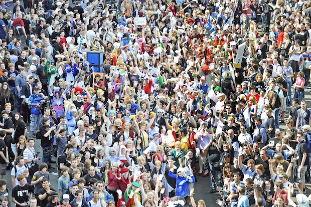 LOTS OF PEOPLE WENT TO GAMESCOM