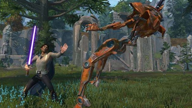 First moments of The Old Republic's Eternity Vault quest