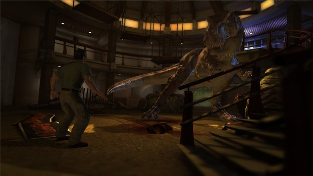 Here's an action montage for Jurassic Park: The Game