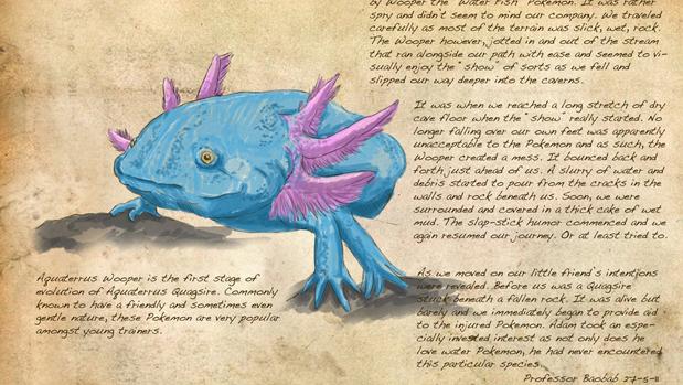 Before the pok?dex, there was the Pok?mon Field Guide