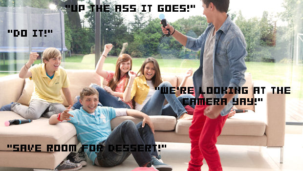 Lots of douchey PlayStation Move 'lifestyle' shots