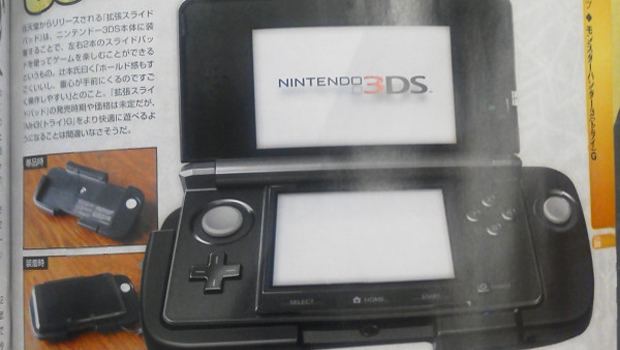2nd analog nub and Monster Hunter (Tri) 3G coming to 3DS