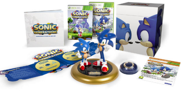 Sonic Generations' awesome European collector's edition