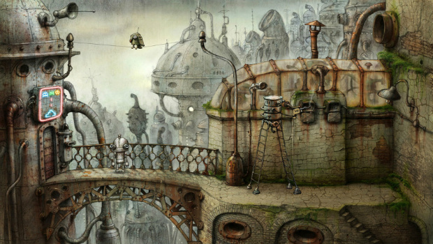 Machinarium for iPad on app store, relieves constipation