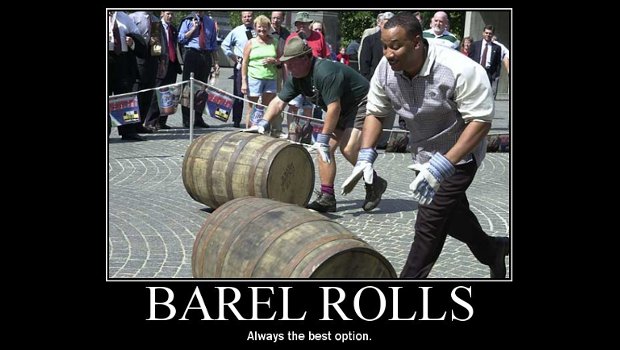 The Daily Hotness: Do a barrel roll!