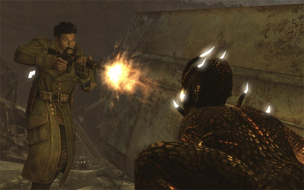 Lonesome Road's explosion-filled New Vegas trailer