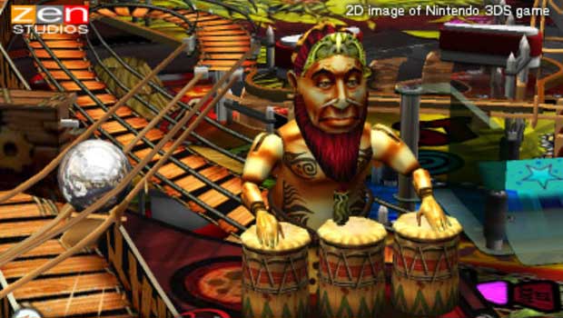 Zen Pinball 3D to hit 3DS eShop this fall