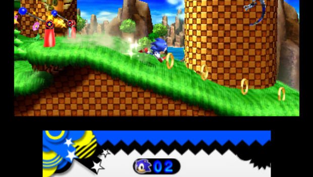 Tug your toss over these Sonic Generations 3DS screens