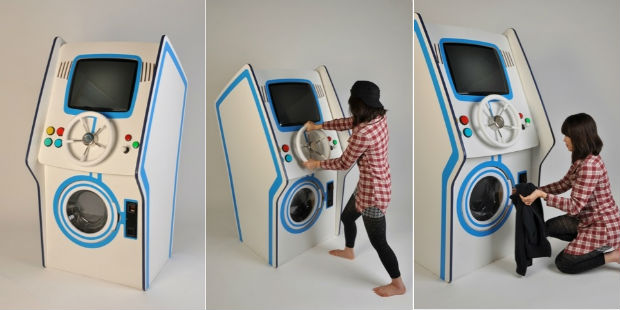 When doing laundry becomes a fun game...