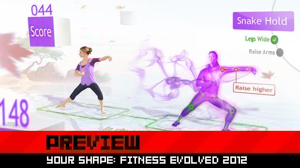 Working out with Your Shape: Fitness Evolved 2012