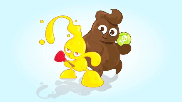 There is a game called Pee & Poo Save the World