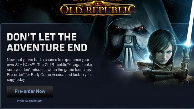 Trolling: EA thanks non-beta testers for SWTOR beta
