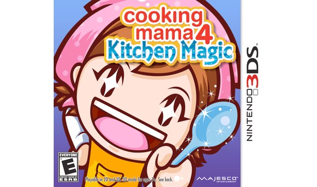 Hot 3DS Cooking Mama 4: Kitchen Magic screens cookin'