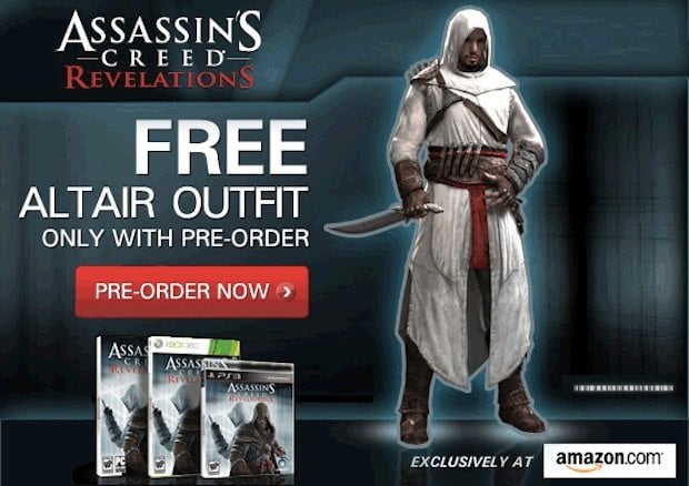 Amazon Assassin's Creed Revelations pre-order: Free DLC