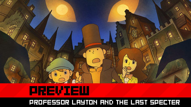 Preview in a pub: Professor Layton and the Last Specter