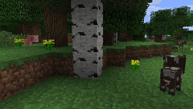 Minecraft Patch 1.9 adds baby animals