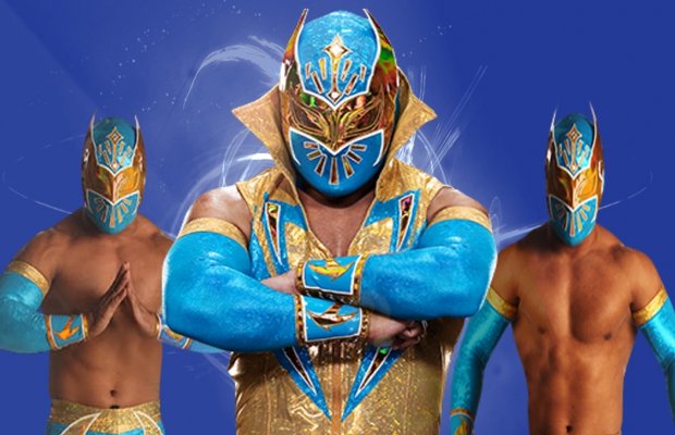 Ay dios mio! Sin Cara's on the Latin cover of WWE 12